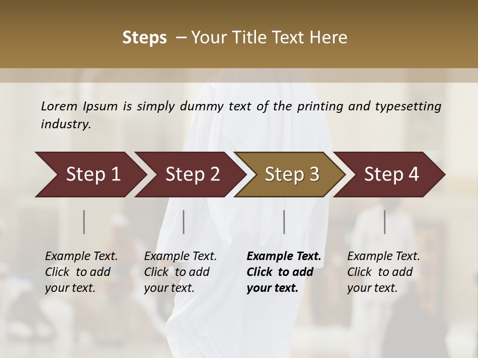 Saudi Umra Background PowerPoint Template