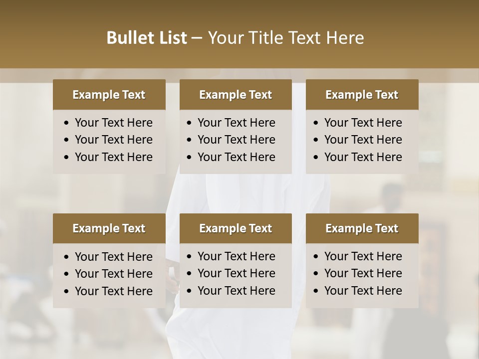 Saudi Umra Background PowerPoint Template