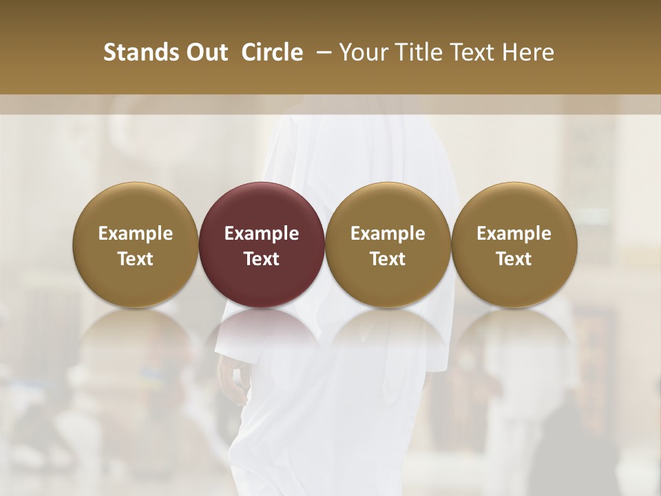 Saudi Umra Background PowerPoint Template