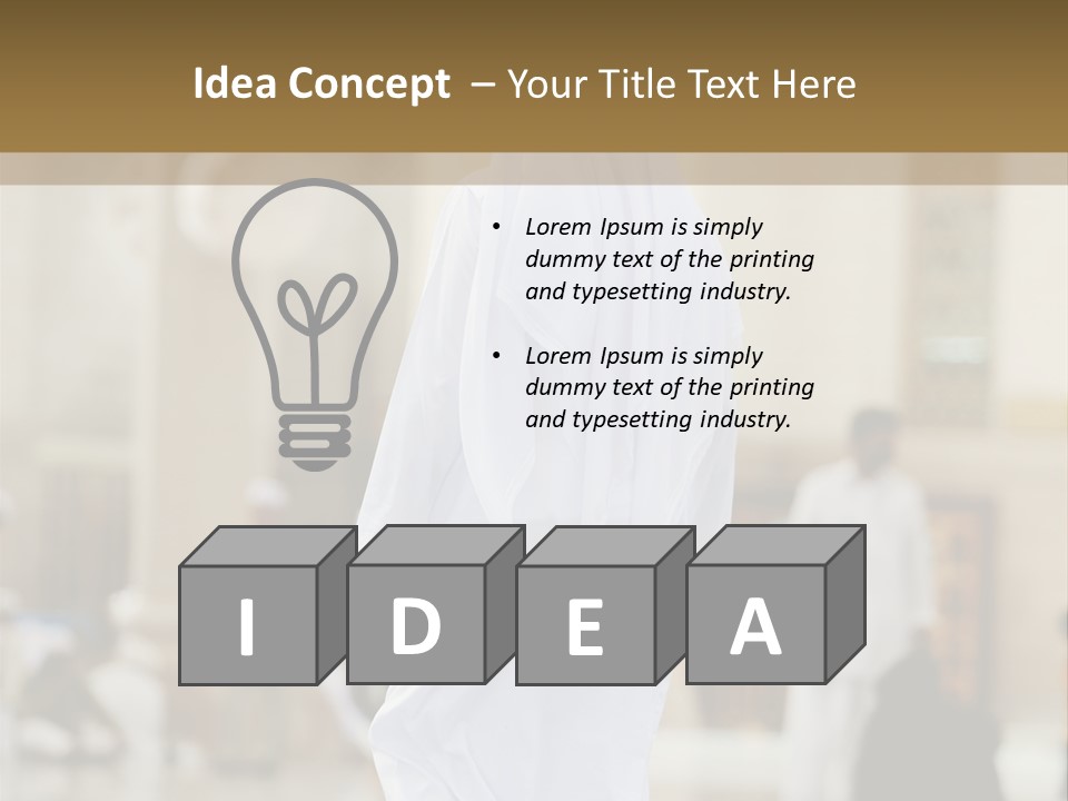 Saudi Umra Background PowerPoint Template