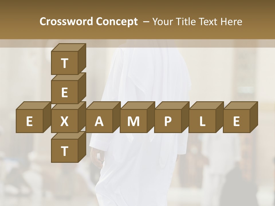 Saudi Umra Background PowerPoint Template