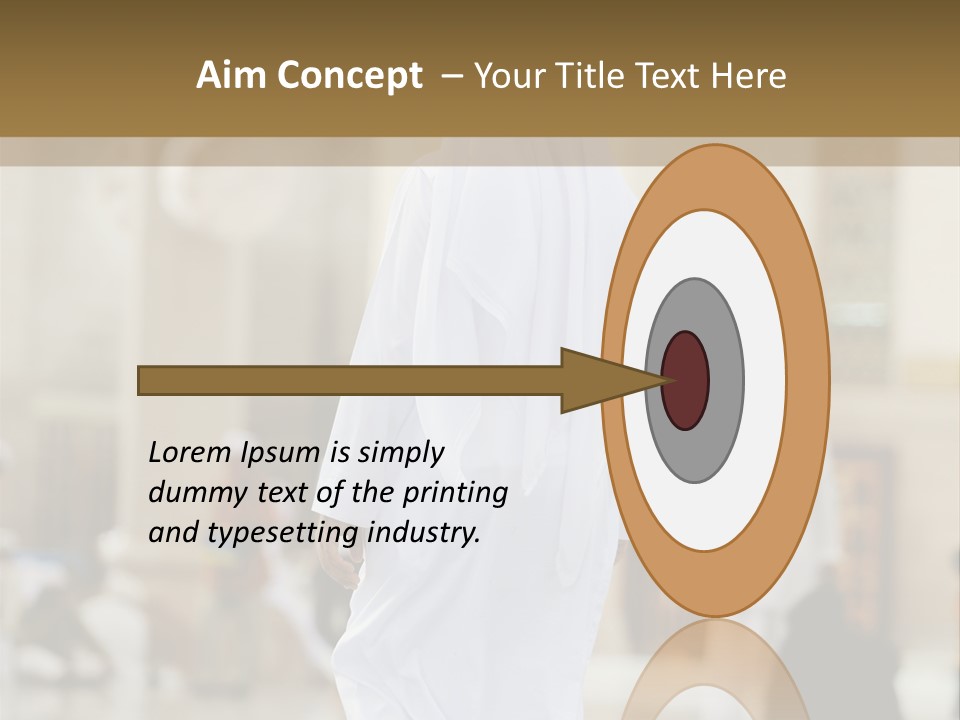 Saudi Umra Background PowerPoint Template