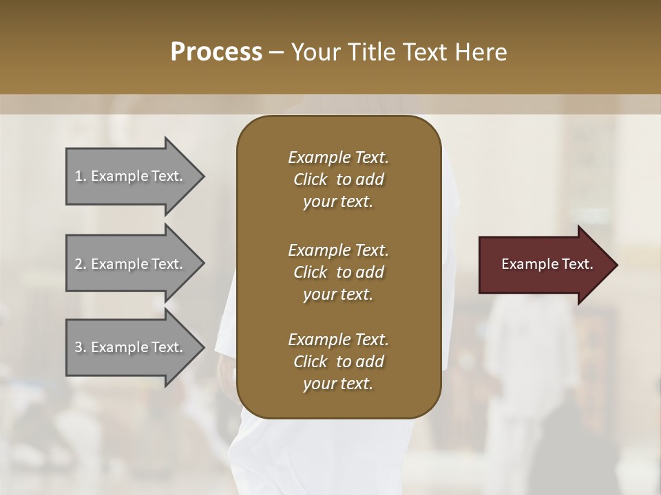 Saudi Umra Background PowerPoint Template