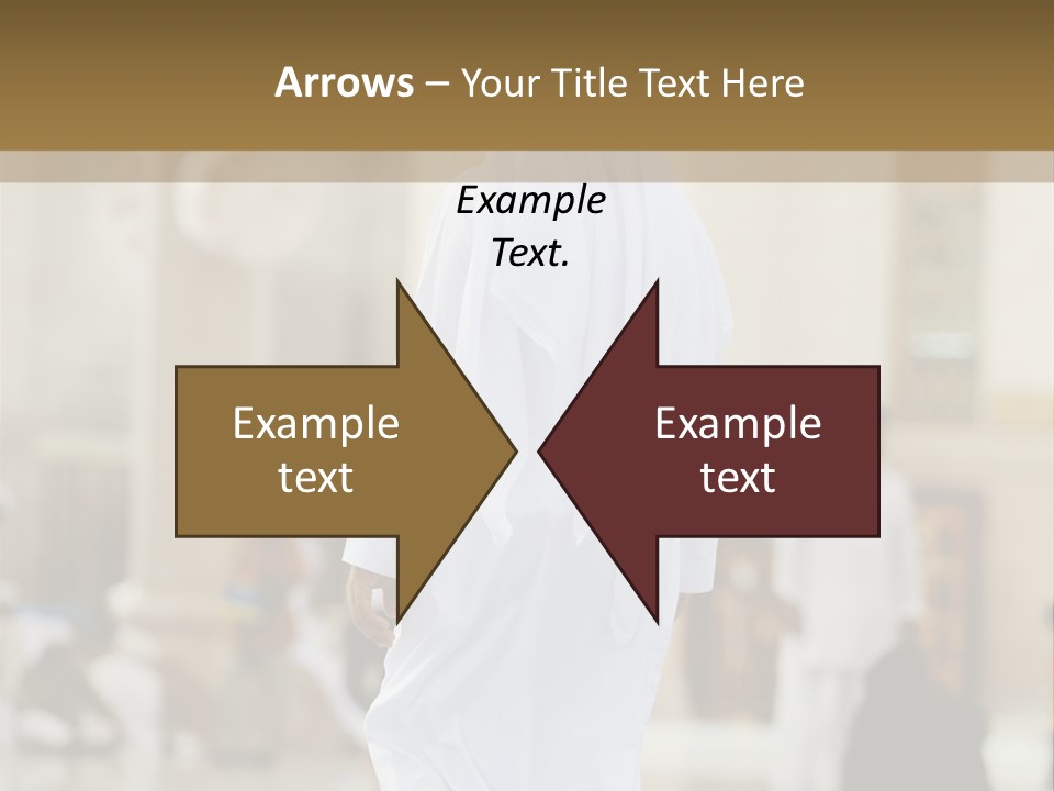 Saudi Umra Background PowerPoint Template