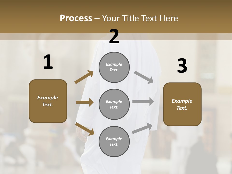 Saudi Umra Background PowerPoint Template