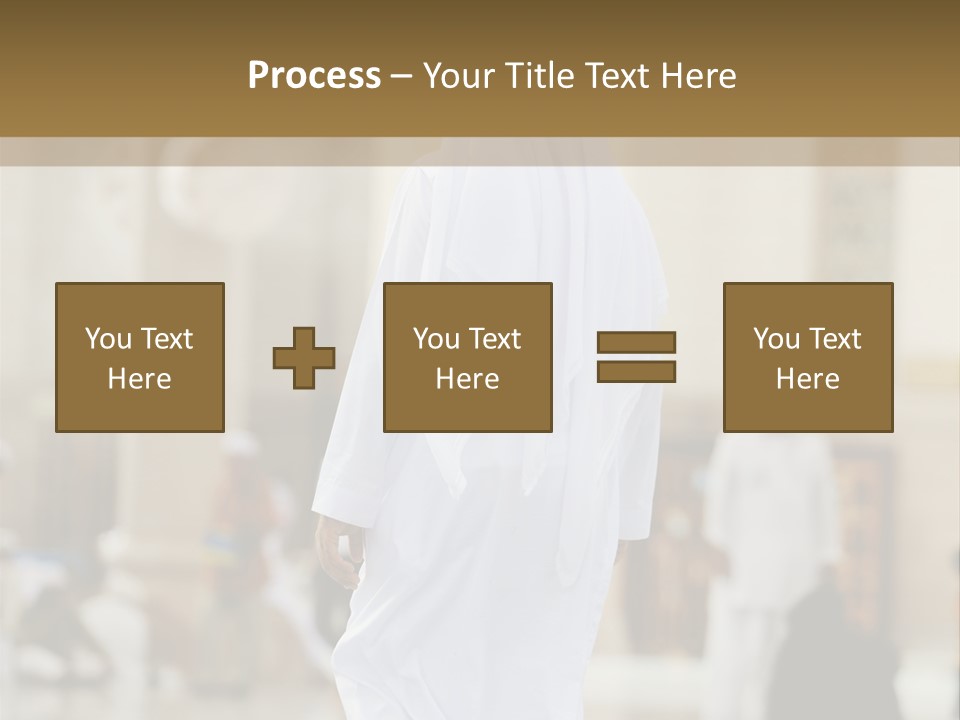 Saudi Umra Background PowerPoint Template