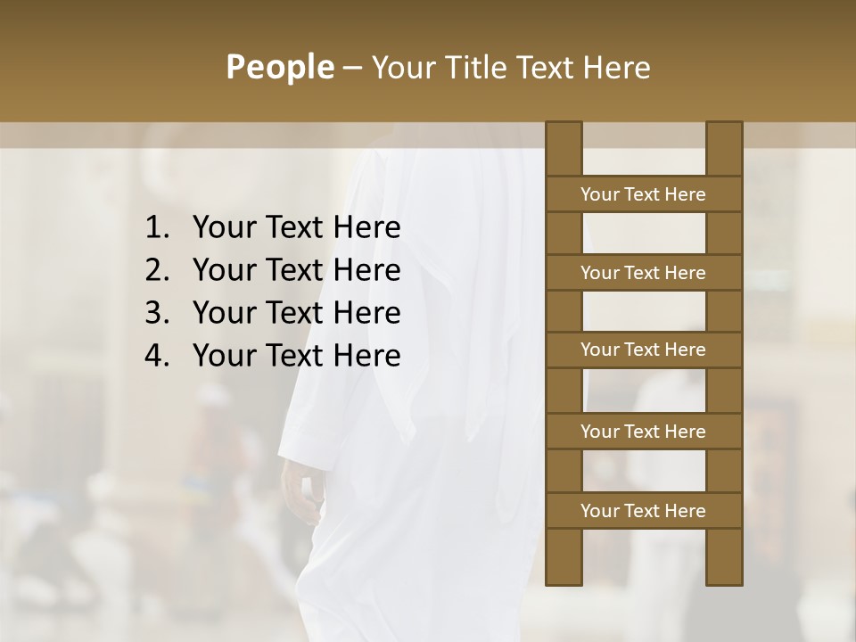 Saudi Umra Background PowerPoint Template