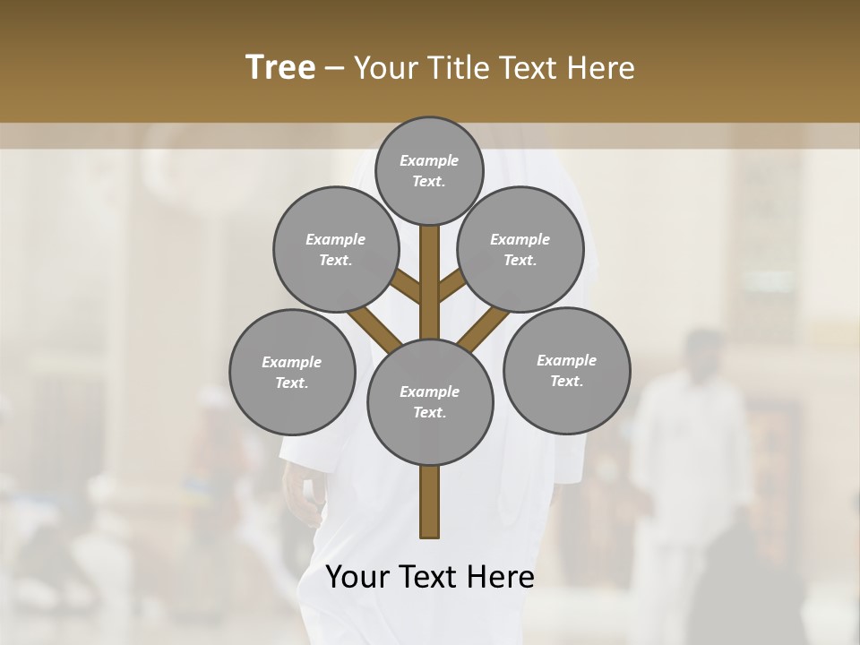 Saudi Umra Background PowerPoint Template