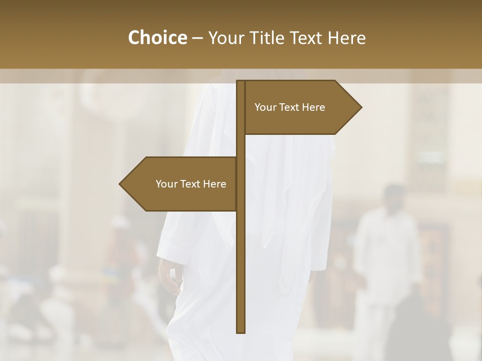 Saudi Umra Background PowerPoint Template