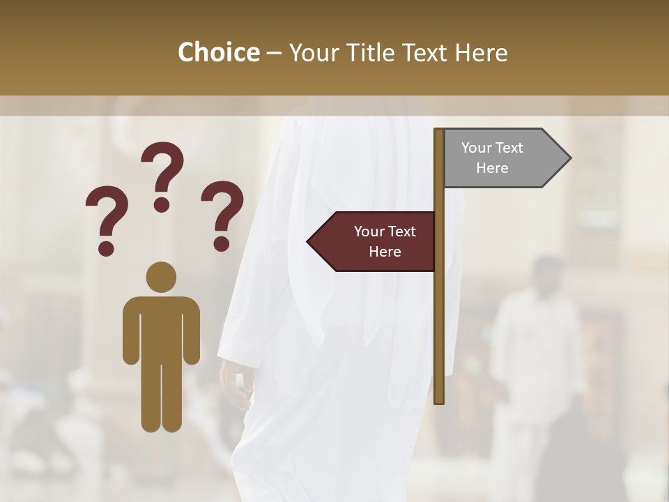 Saudi Umra Background PowerPoint Template