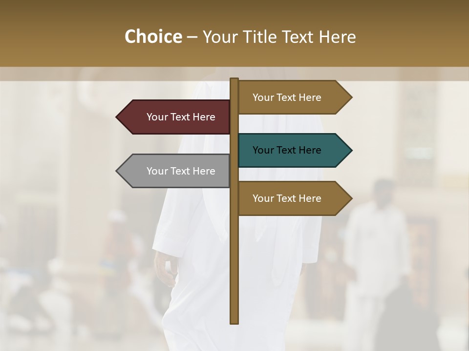 Saudi Umra Background PowerPoint Template