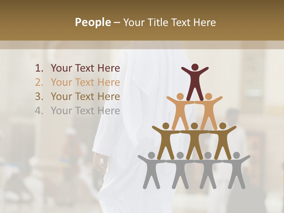 Saudi Umra Background PowerPoint Template