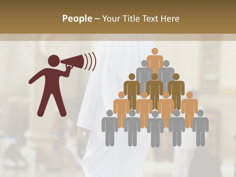 Saudi Umra Background PowerPoint Template