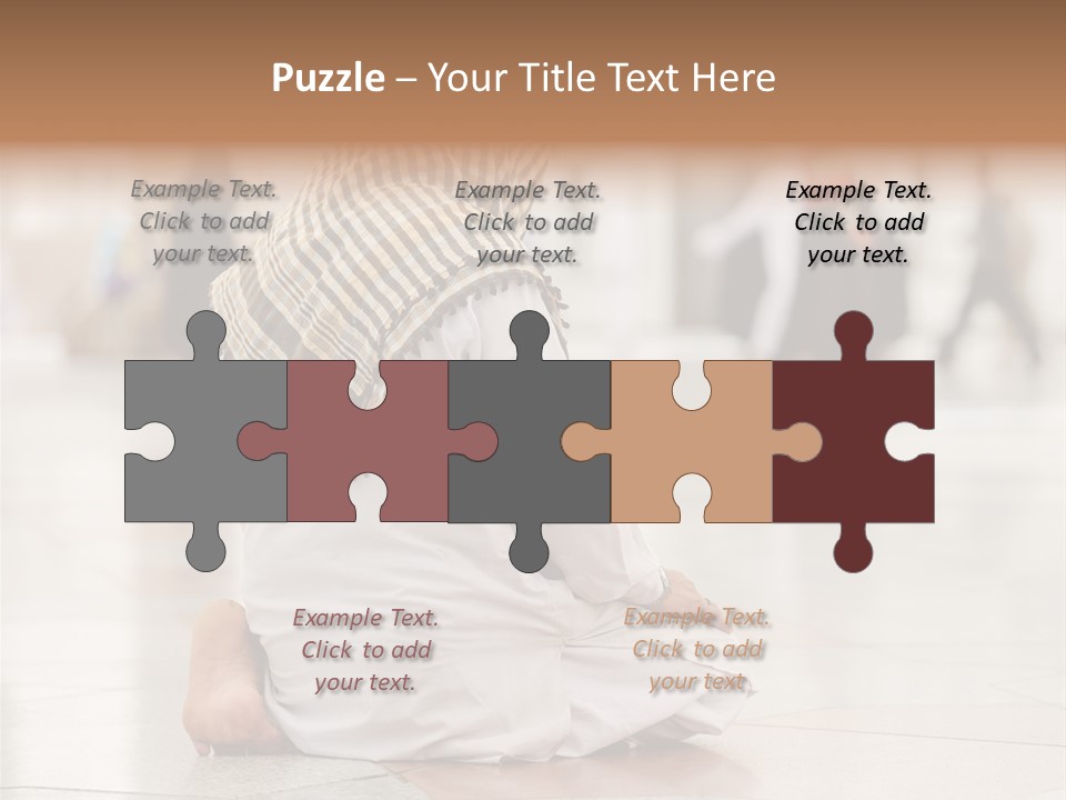 Hand Saudi Arabia Allah PowerPoint Template