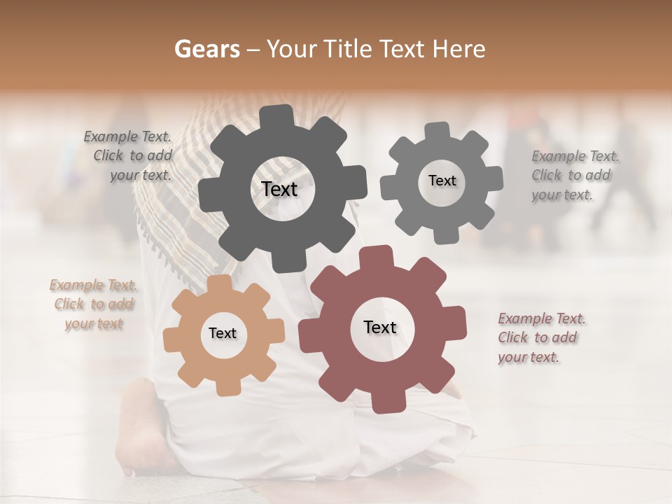 Hand Saudi Arabia Allah PowerPoint Template