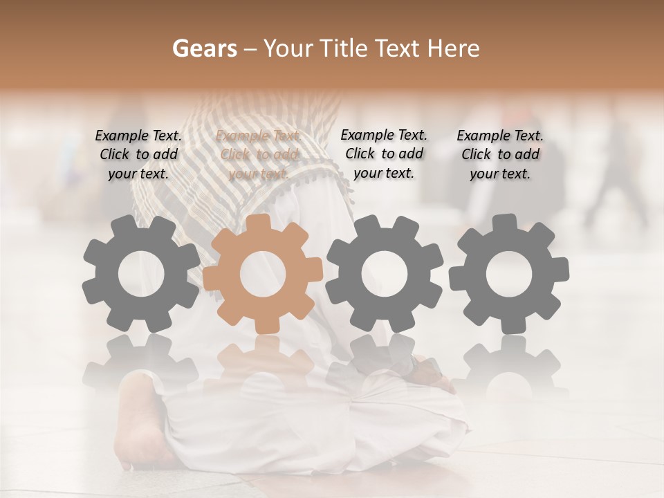 Hand Saudi Arabia Allah PowerPoint Template