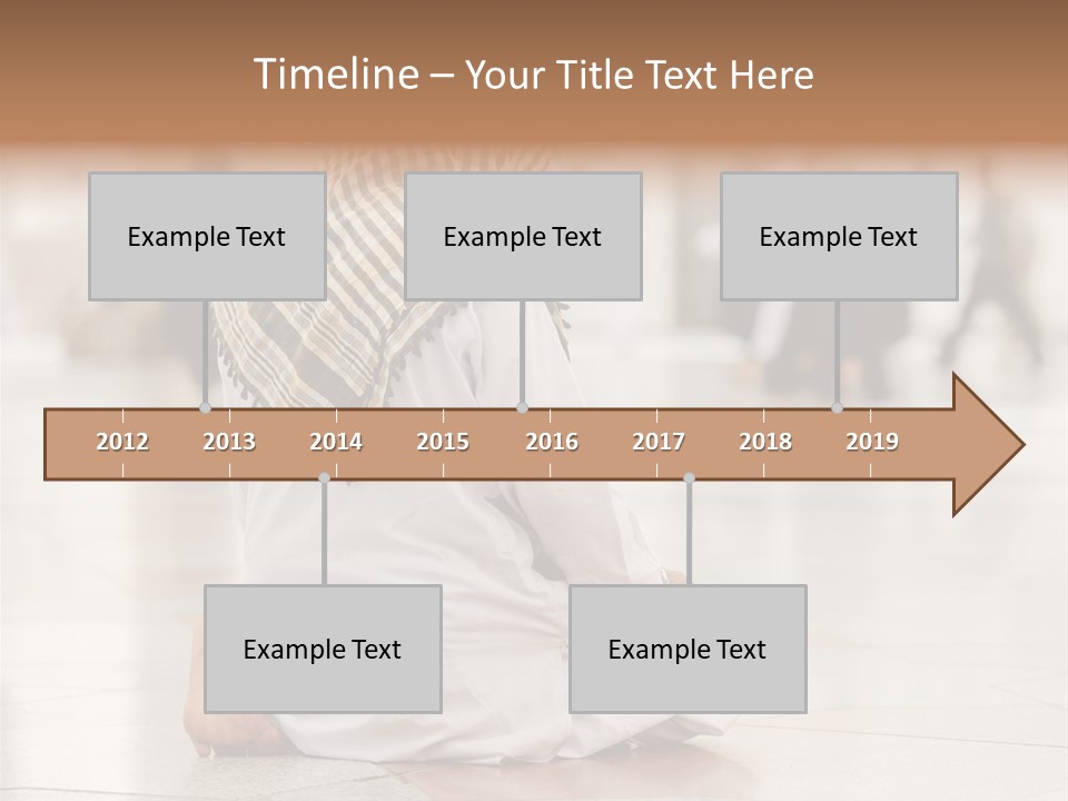 Hand Saudi Arabia Allah PowerPoint Template