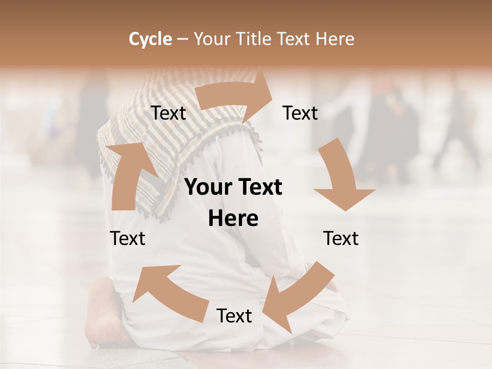 Hand Saudi Arabia Allah PowerPoint Template