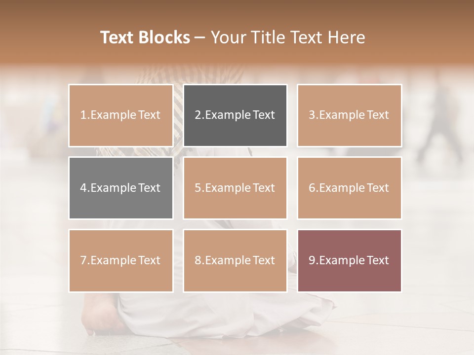 Hand Saudi Arabia Allah PowerPoint Template