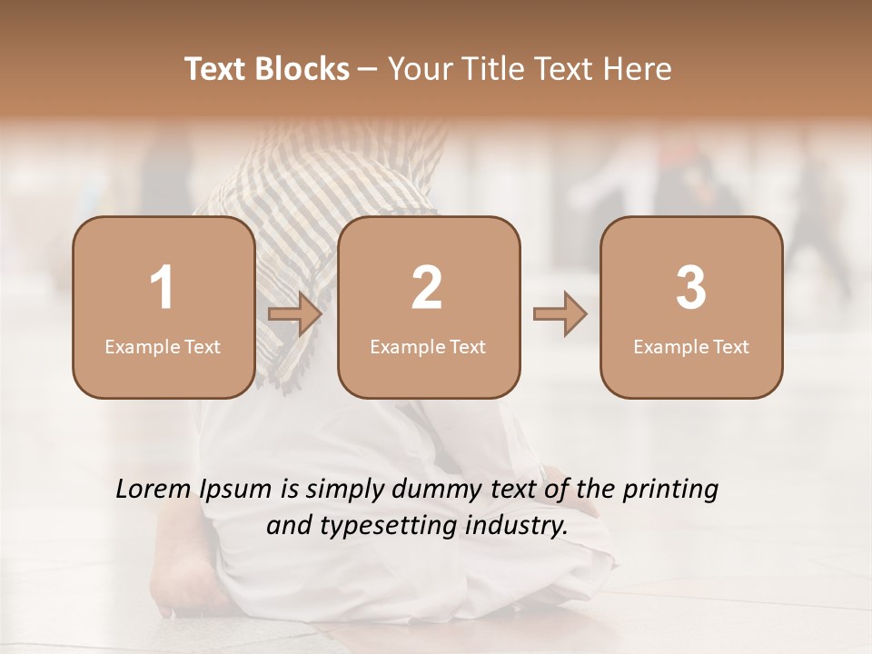 Hand Saudi Arabia Allah PowerPoint Template