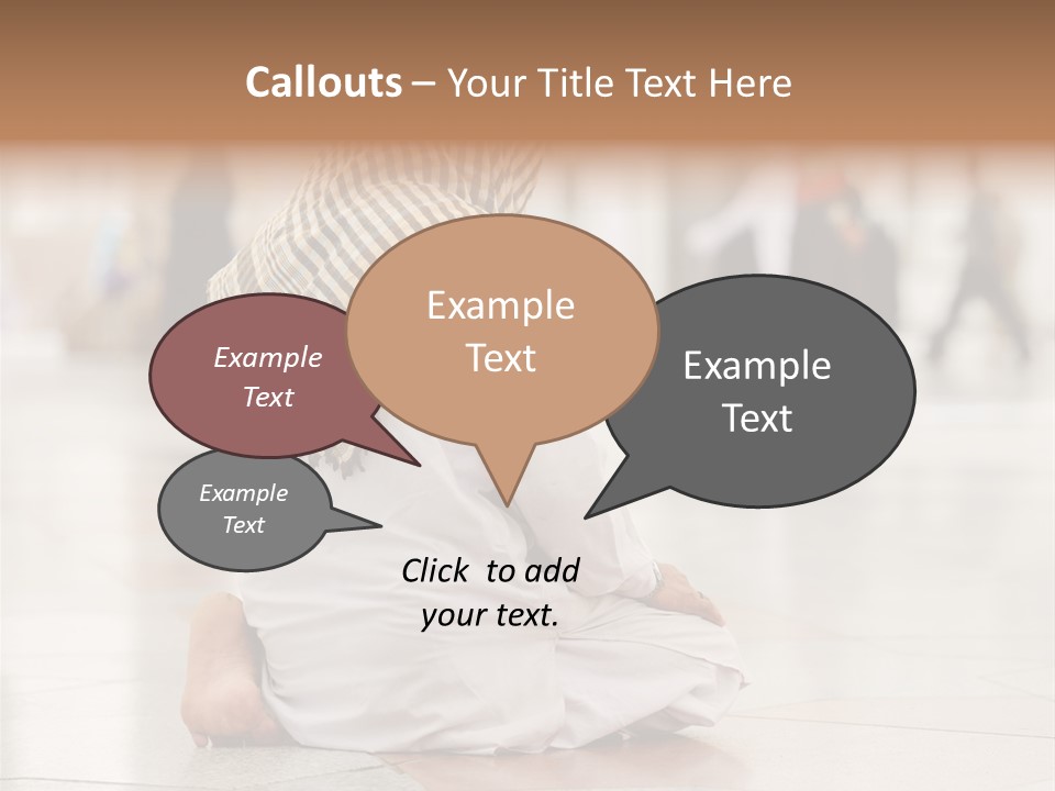 Hand Saudi Arabia Allah PowerPoint Template