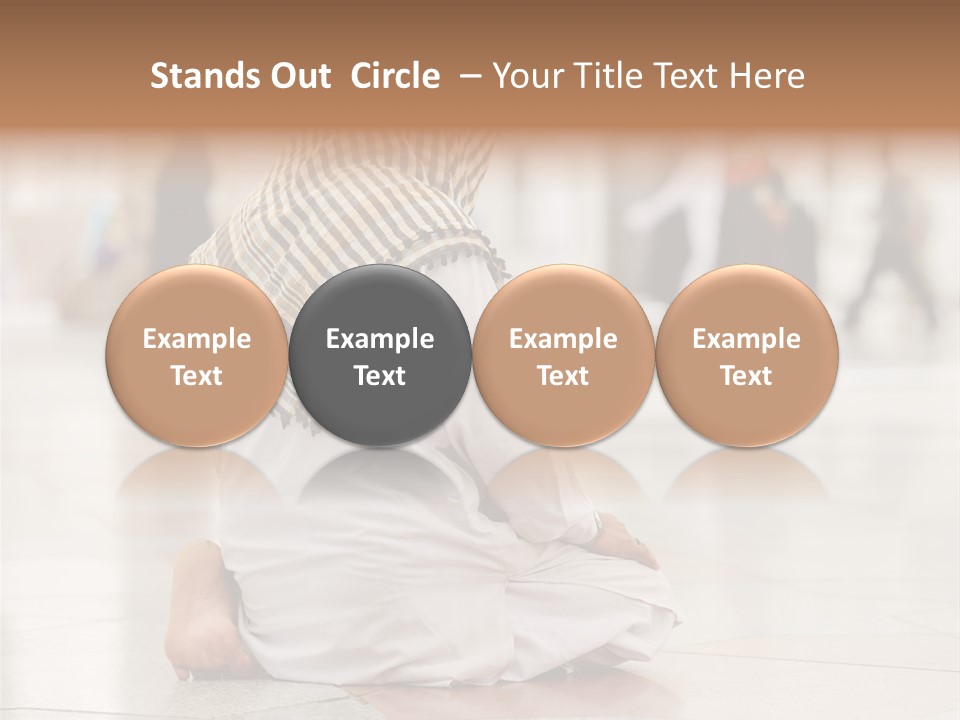 Hand Saudi Arabia Allah PowerPoint Template