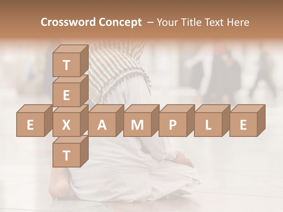 Hand Saudi Arabia Allah PowerPoint Template