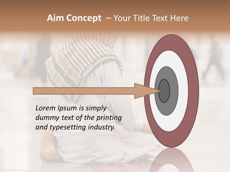 Hand Saudi Arabia Allah PowerPoint Template