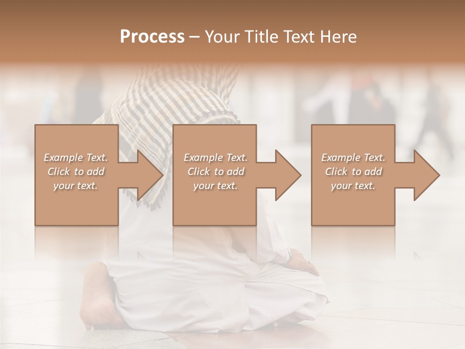 Hand Saudi Arabia Allah PowerPoint Template