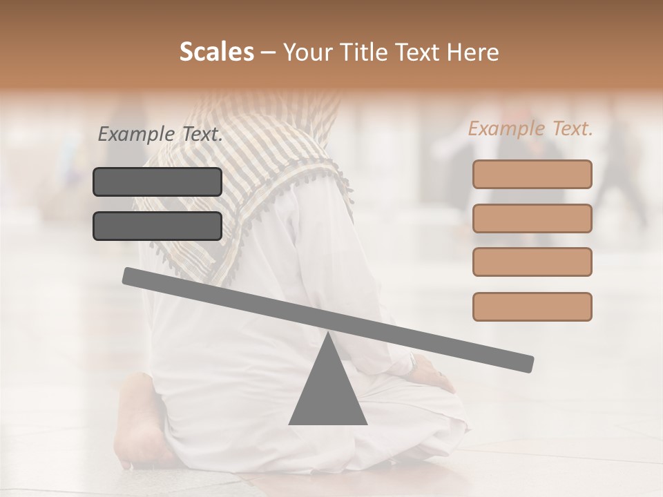 Hand Saudi Arabia Allah PowerPoint Template