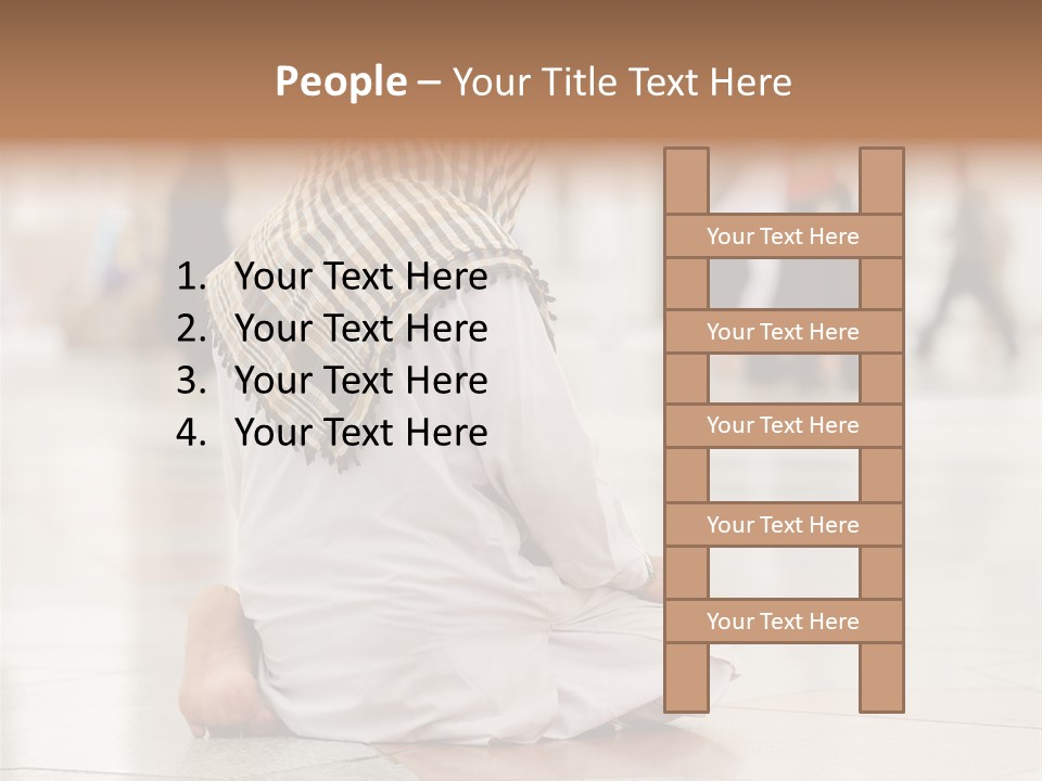 Hand Saudi Arabia Allah PowerPoint Template