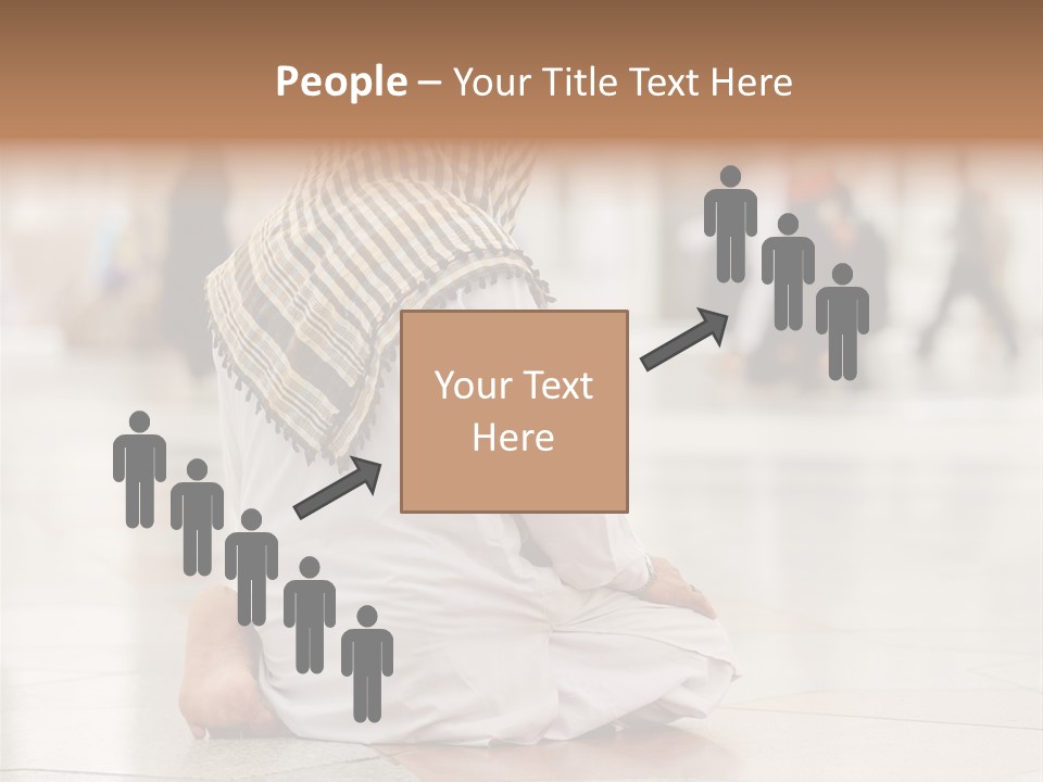 Hand Saudi Arabia Allah PowerPoint Template