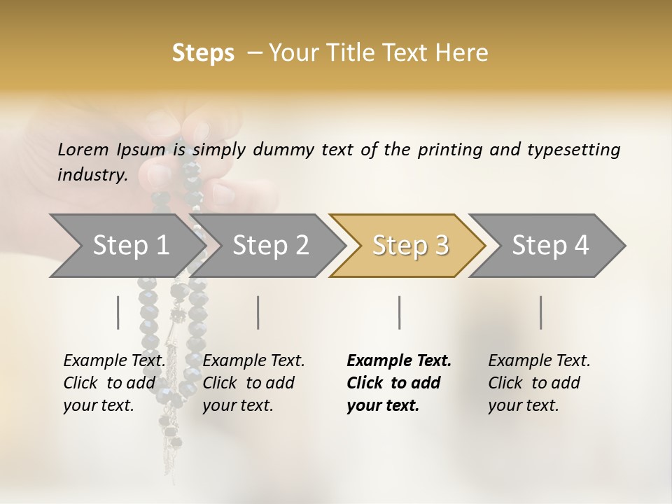 Umrah Ramadan Middle East PowerPoint Template