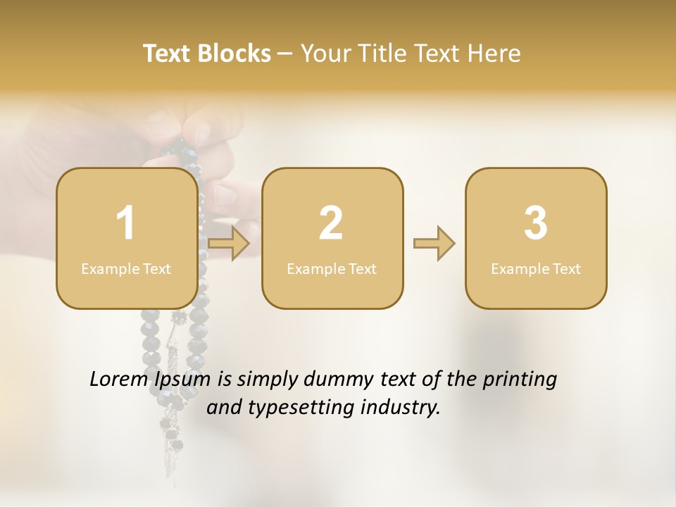 Umrah Ramadan Middle East PowerPoint Template