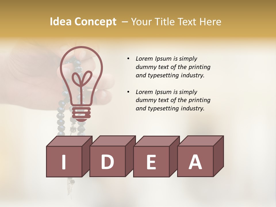 Umrah Ramadan Middle East PowerPoint Template