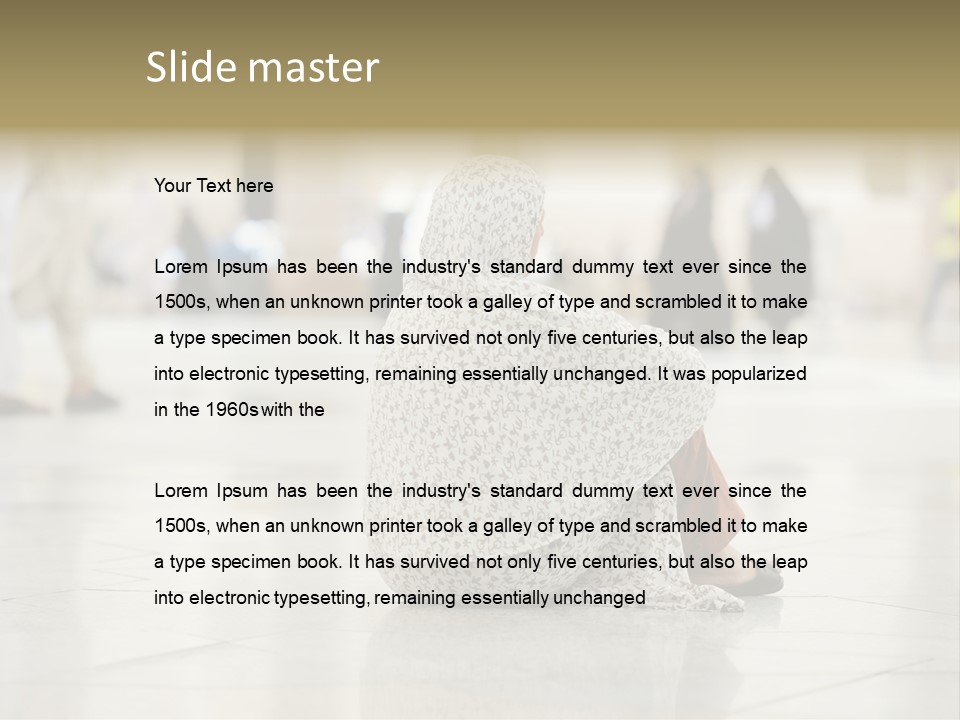 Group Umra Pilgrimage PowerPoint Template