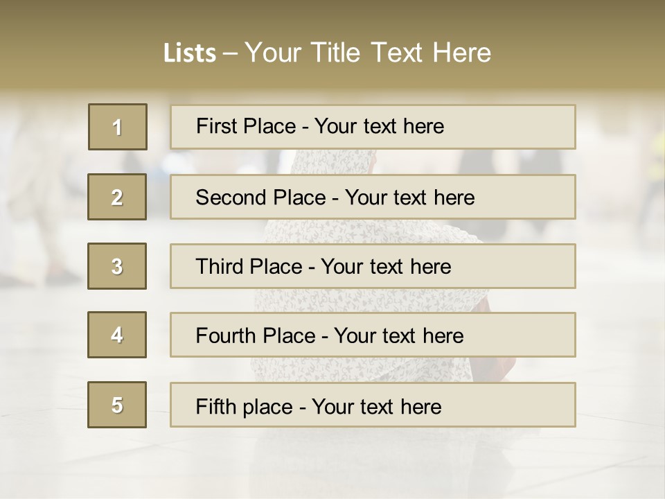 Group Umra Pilgrimage PowerPoint Template