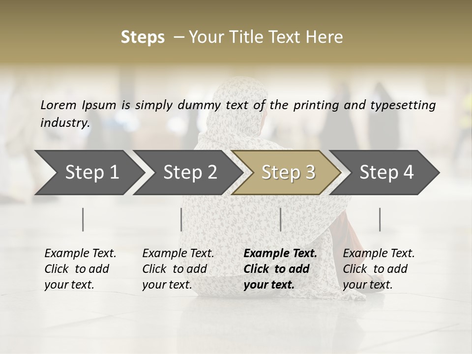 Group Umra Pilgrimage PowerPoint Template