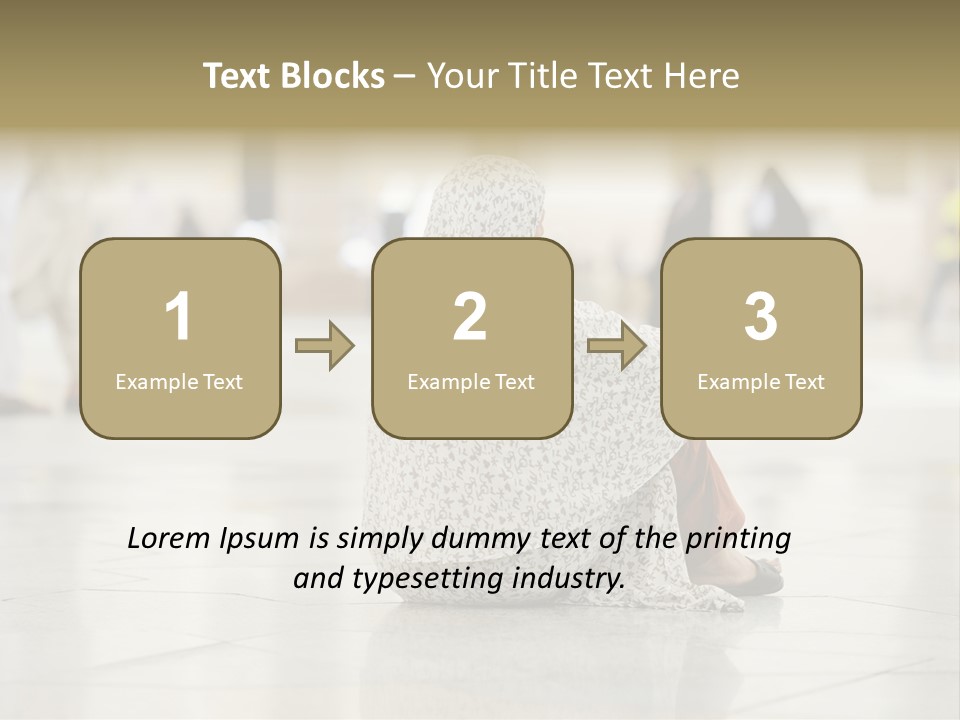 Group Umra Pilgrimage PowerPoint Template