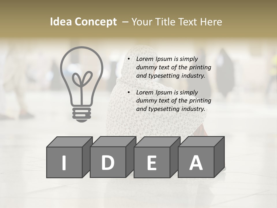 Group Umra Pilgrimage PowerPoint Template