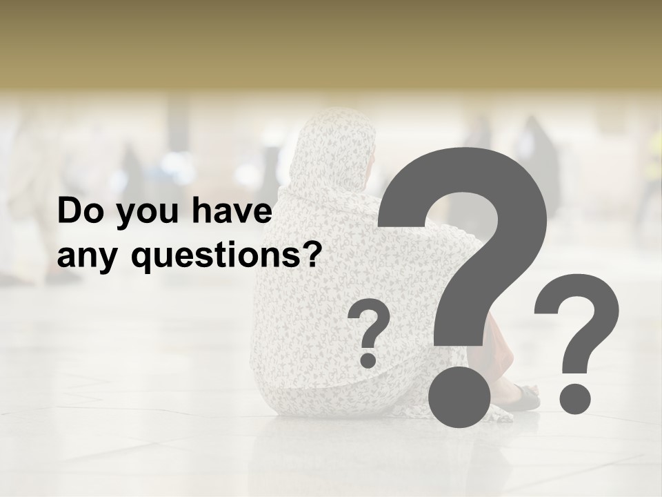 Group Umra Pilgrimage PowerPoint Template