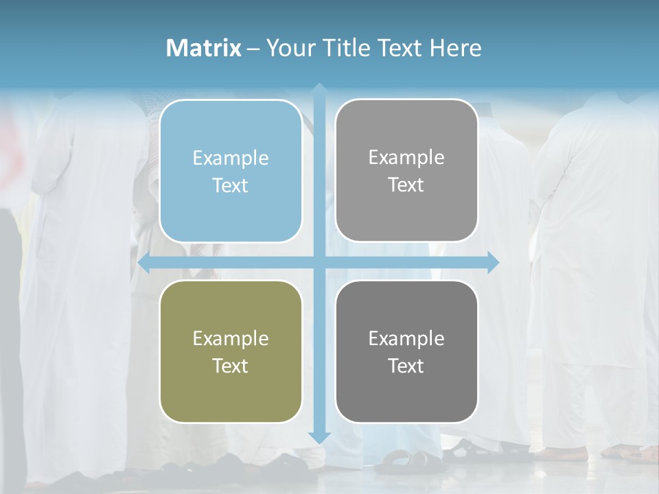 Congregation Umrah Islam PowerPoint Template