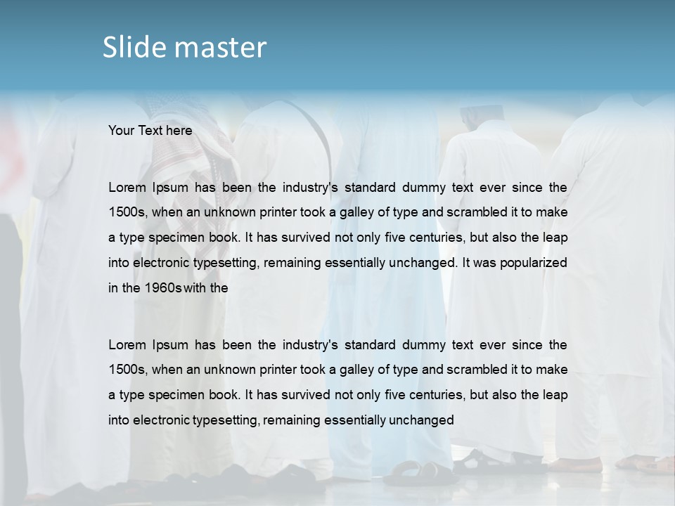 Congregation Umrah Islam PowerPoint Template