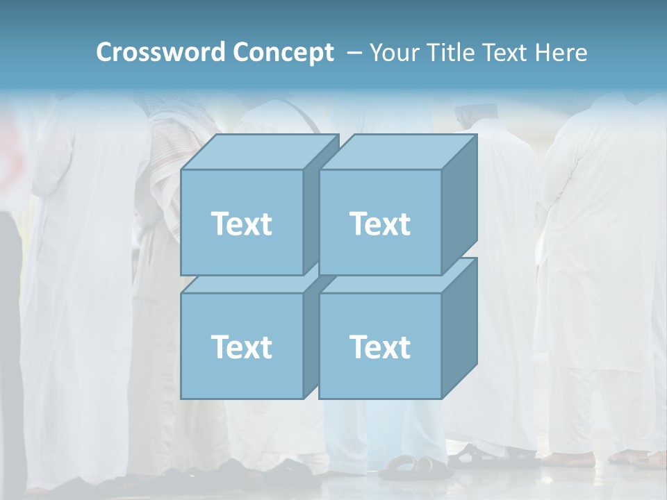 Congregation Umrah Islam PowerPoint Template
