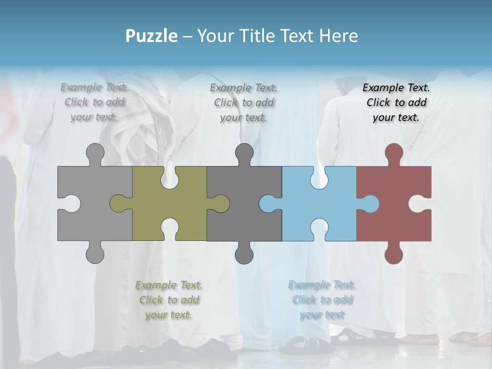 Congregation Umrah Islam PowerPoint Template