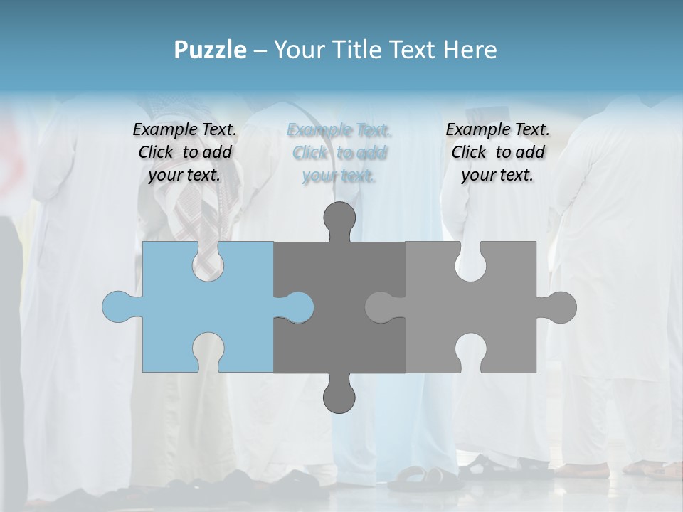 Congregation Umrah Islam PowerPoint Template