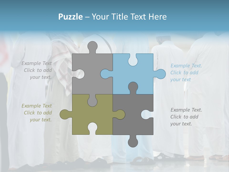 Congregation Umrah Islam PowerPoint Template