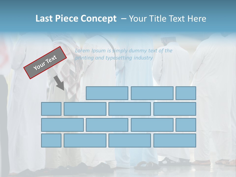 Congregation Umrah Islam PowerPoint Template