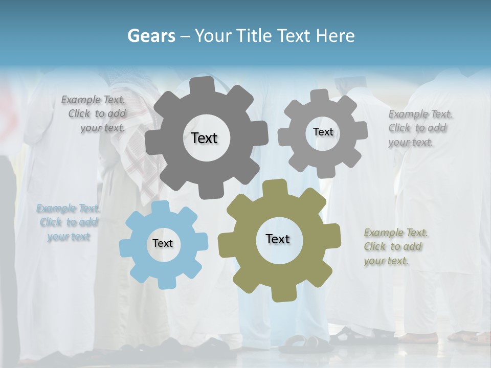 Congregation Umrah Islam PowerPoint Template