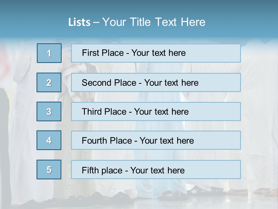 Congregation Umrah Islam PowerPoint Template